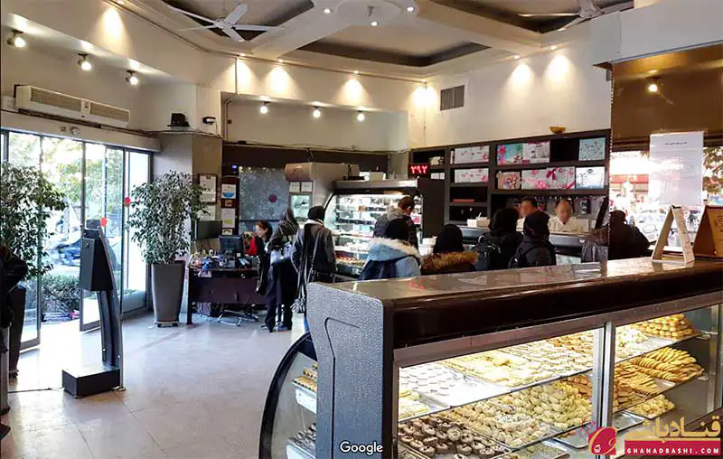 '' کافه قنادی فرانسه '' یکی از قدیمی ترین قنادی های ایران