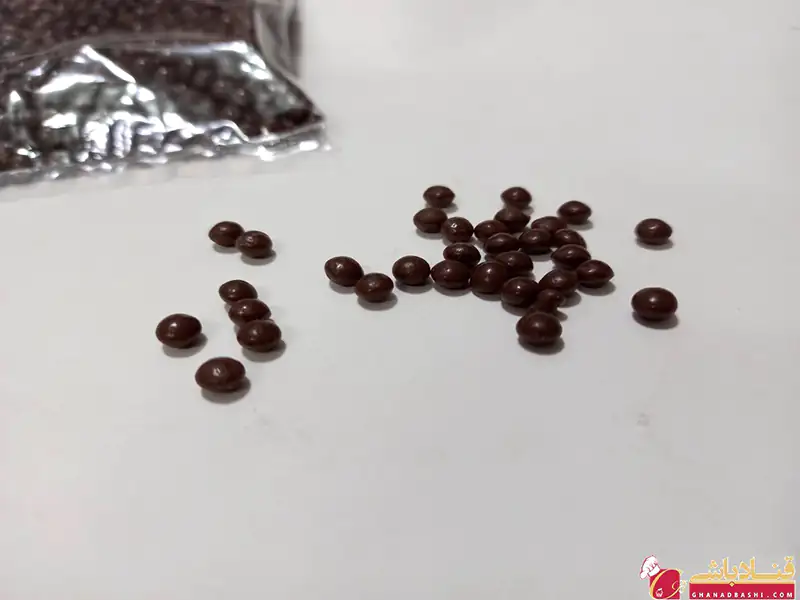 شکلات چیپسی نسوز طعم کاکائویی - 100 گرم