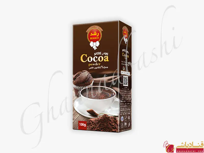 پودر کاکائو 100 گرمی - صنایع غذایی رشد