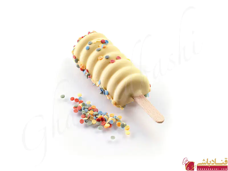 قالب سیلیکونی بستنی کیم شیاردار مینی 8 تایی